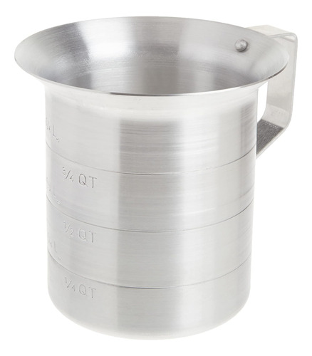 Winco Herramientas De Medición De Aluminio Winware De 1 Cuar