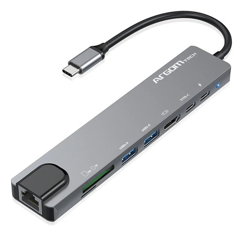 Hub Argomtech One Axess 8 En 1