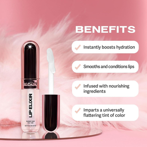 Brilho Labial Sacheu Lip Elixir Nutritivo E Hidratante Clear