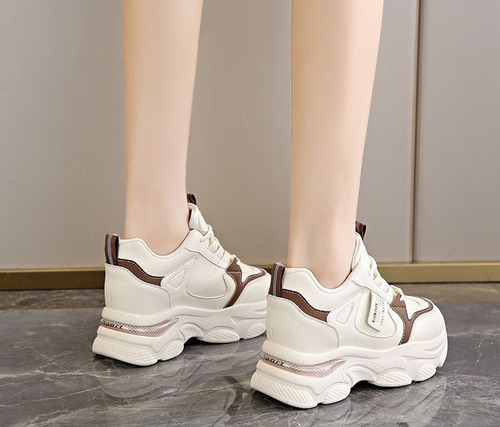 Zapatos Deportivos Mujer Cómodos Casuales Moda Plataforma
