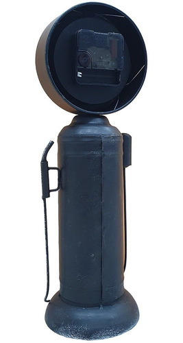 Imagem 2 de 2 de Relógio Bomba Gasolina Redonda Latão Vintage Five-passenger