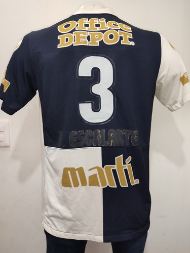 Jersey Pachuca Match Worn D Escalante 3 Usado En Juego 