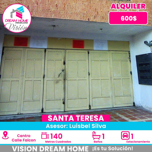 Alquiler De Local Comercial En El Centro De Santa Teresa Del Tuy