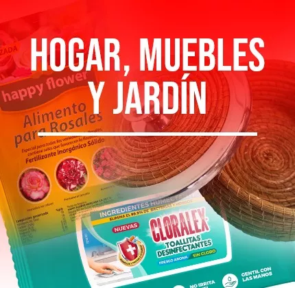 HOGAR, MUEBLES Y JARDÍN