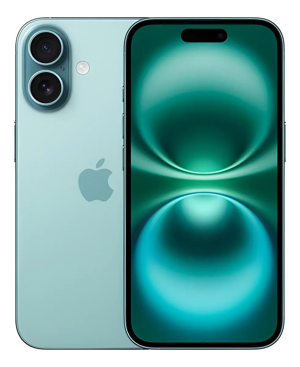 Apple iPhone 16 (128 GB) - Verde azulado