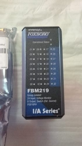 Foxboro Fbm219 24 Volt Monitor De Entrada 8 Salida, Switch