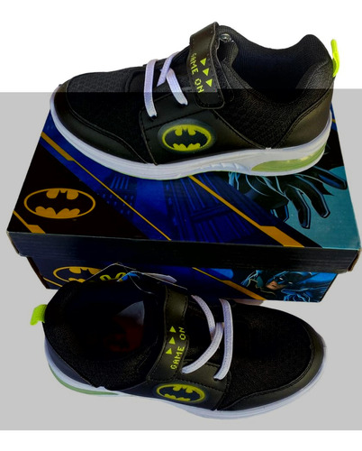 Zapatillas De Batman - Talla 31 (19.5cms) - Luces