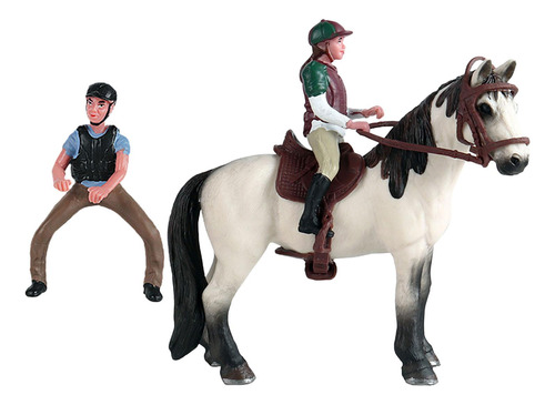 Figura De Equitación En Miniatura Coleccionable Para Fairy