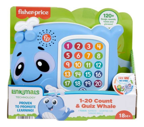 Fisher-price Linkimals Ballena Cuenta Conmigo