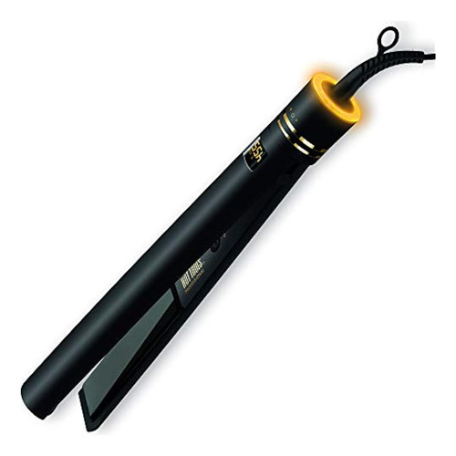 Hot Tools Professional Black Gold Micro-shine Flat Iron, 1 1