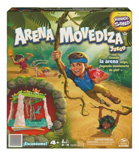Spin Master Arena Movediza Juego Español Kinetic..