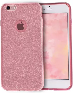 Funda Para iPhone 6s Plus iPhone Con Purpurina Fina