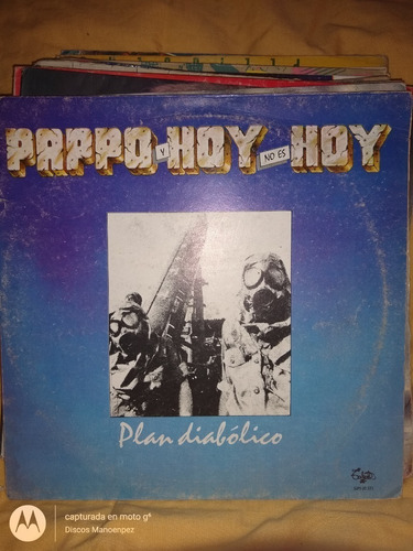 Vinilo Pappo S Y Hoy No Es Hoy Plan Diabolico Rn1