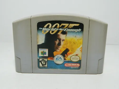 007 The World Is Not Enough J. Bond Original Nintendo 64 N64