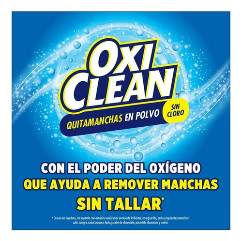 Quitamanchas En Polvo Multiusos Oxiclean 2 Piezas 2kg C/u