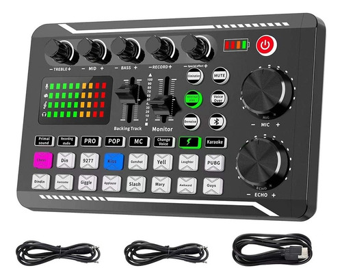 .. Mixer De Áudio, Placa De Som Ao Vivo E Interface De