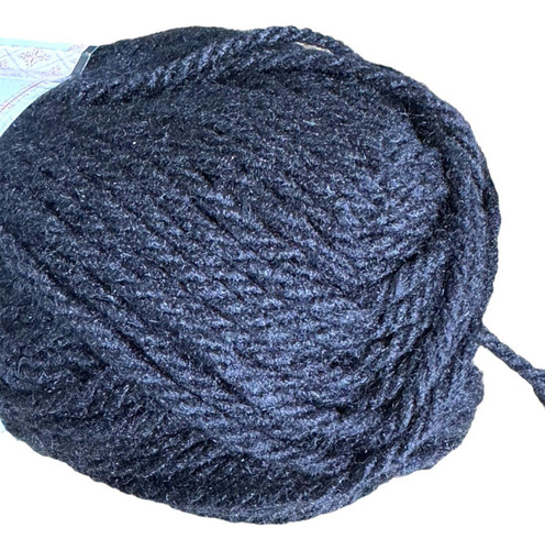 2 Lã Mollet Novelo Preto Trança E Box Braid, Twist E Tricô