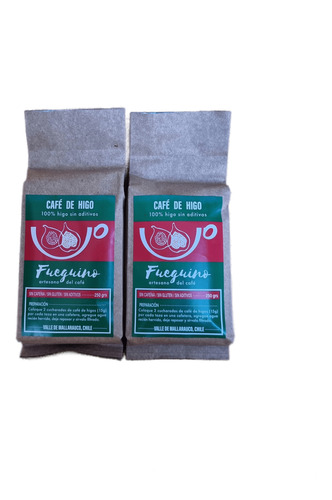 Pack 2 Café De Higo Premium 100% Artesanal 250g C/u