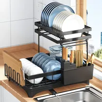 Comprar Escorredor De Louça Inox 2 Camadas Escorredor De Pratos