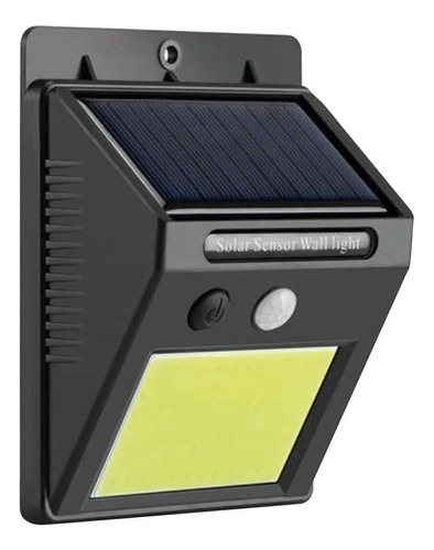 Foco Solar Led Con Sensor De Movimiento Exterior 