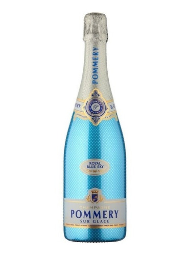 Champagne Pommery Sur Glace Royal Blue Sky