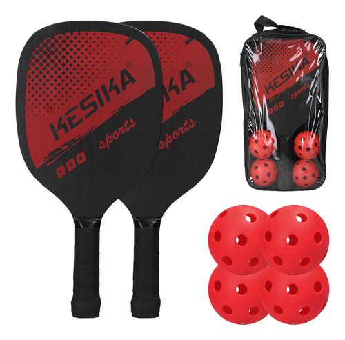 Set De Raquetas De Pickleball, Raquetas De Pelota