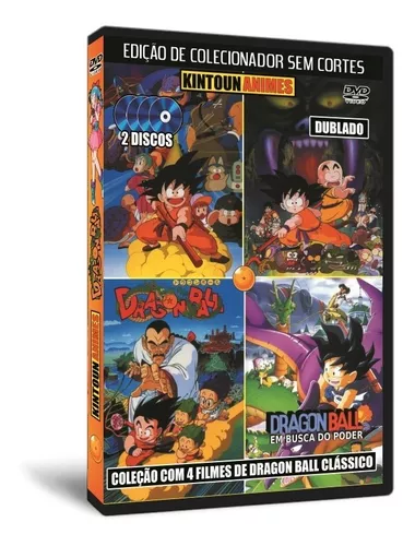 Os 4 filmes clássicos de Dragon Ball no Biggs - Bandas Desenhadas