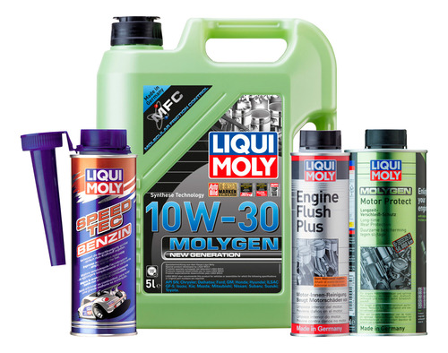 Set 4 Pzas 10w30 Speed Tec Liqui Moly C/ Regalo