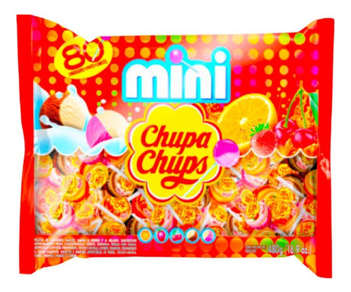Paleta Chupa Chups Mini 480g