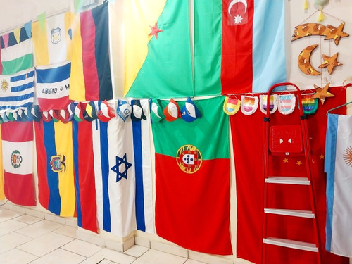 Imagen 7 de 7 de Bandera De República Argentina, De Buena Calidad, Grande,