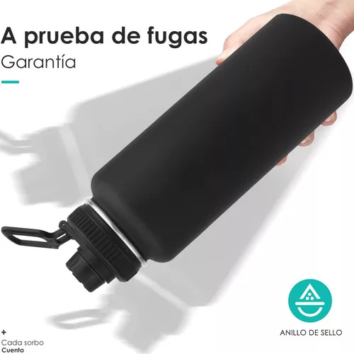 Botella Agua Fría Caliente 1.2 L Termo Acero Inoxidable