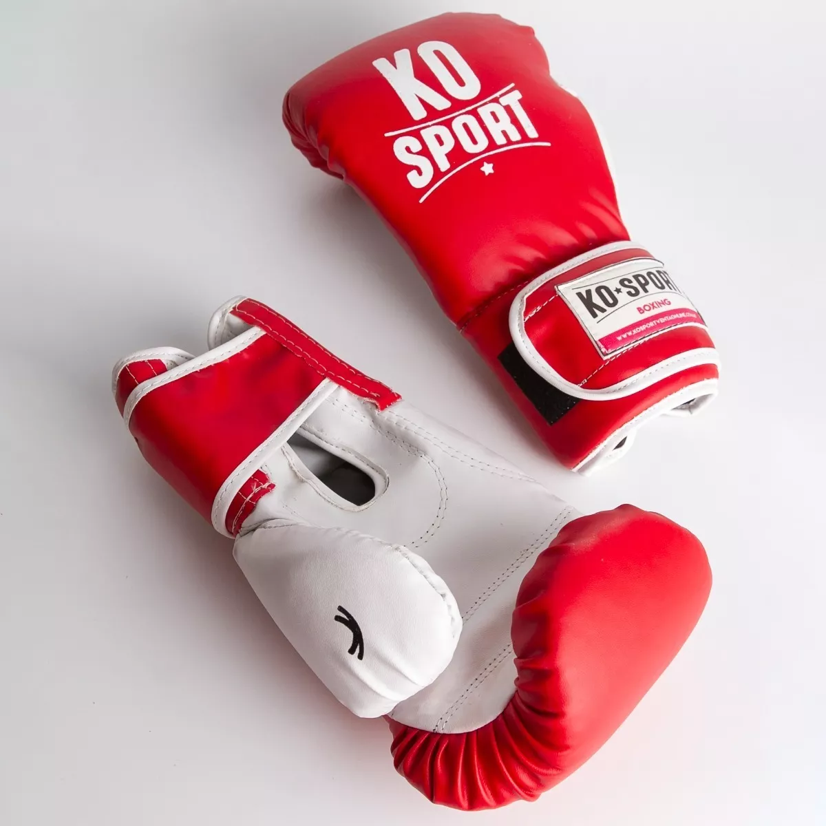 Guantes De Boxeo Ko Sport Kick Boxing Mas Protector Cabezal