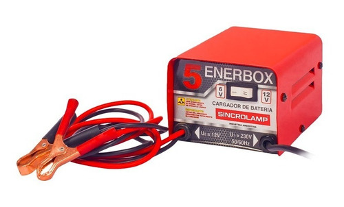 Cargador De Baterias 3 Amp 6 V - 12 V Sincrolamp Enerbox 5