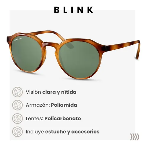 Anteojos Lentes De Sol Rimland Blink
