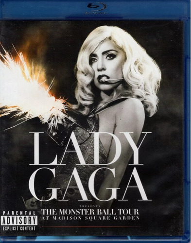 Lady Gaga The Monster Ball Tour Concierto Blu-ray Versión del álbum Estándar