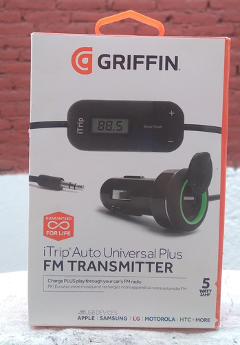 Itrip Auto Universal Plus Cargador Fm Y Transmisor Griffin
