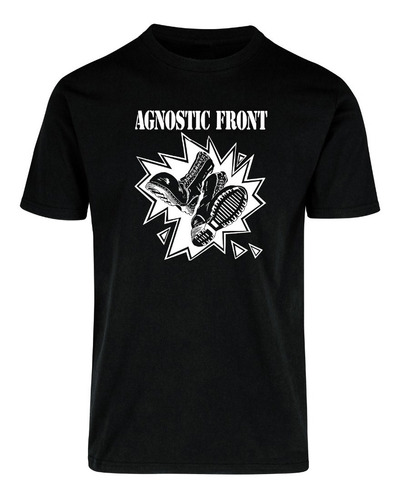 Playera Agnostic Front Bandas Hardcore Punk Rock