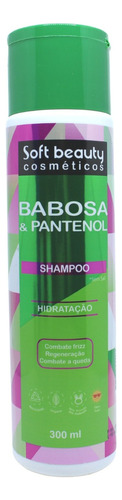 Shampoo Soft Fix Babosa e Pantenol Shampoo Hidratação Shampoo Babosa e Pantenol en garrafa
