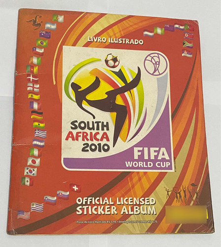 Álbum Copa Do Mundo 2010 África Do Sul Completo