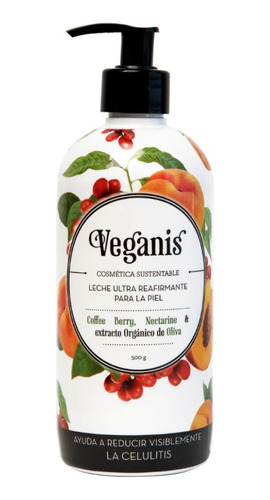 Locion Corporal Veganis Coffee Berry Nectarina Y Oliva 500ml