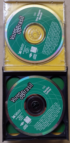 Cd Vozes Do Brasil Elis Regina Tim Maia Nara Leão Box 4 Cds (Usado)