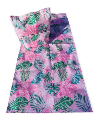 Imagen 2 de 3 de Set 3 En 1 Lona, Neceser Y Bolso Diseños Primavera Verano