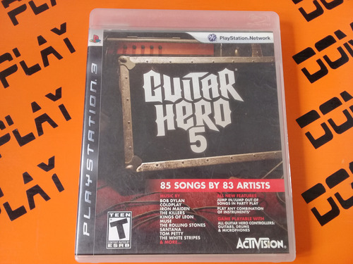 Guitar Hero 5 Ps3 Físico Envíos Dom Play