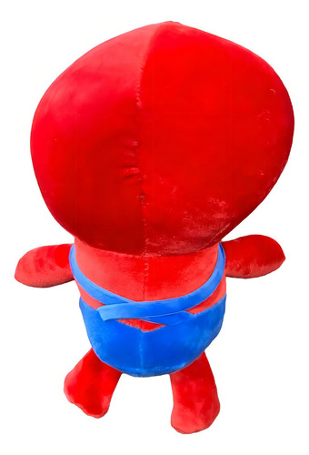 Peluche Spiderman Overol The Top Shopping Spiderman Rojo Tamaño Mediano