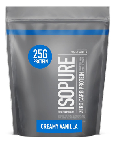 Isopure Zero Carbohidratos 25g 100% Whey Protein 1 Lb