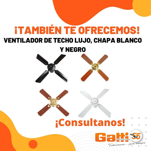Imagen 7 de 8 de Variador De Velocidad De Ventilador De Techo 5 Vel Gatti