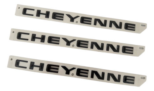 Emblema Cheyenne 2019 2020 2021 Tres Emblemas