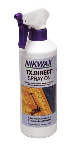Nikwax Spray Seguro Para Rociar Impermeable Alto Ropa Fl