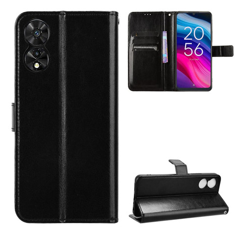 Carcasa Para Tcl 50 Se 4g Tarjetero Funda Tipo Libro