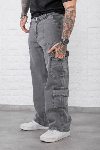 Pantalones Baggy Para Hombre - Estilo Casual